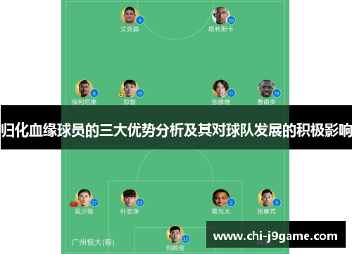 归化血缘球员的三大优势分析及其对球队发展的积极影响 归化血缘球员的三大优势分析及其对球队发展的积极影响